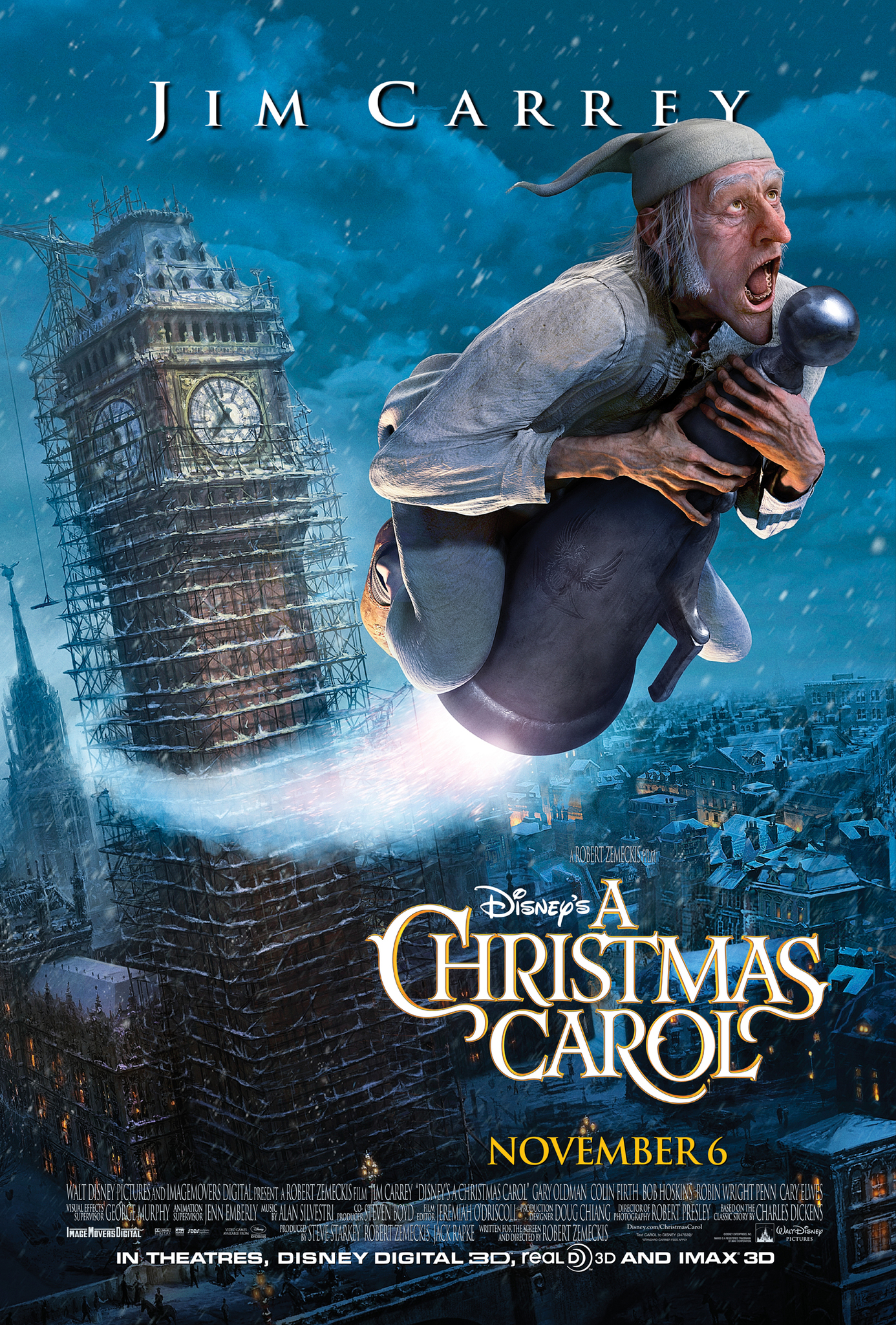 A Christmas Carol (2009) movie poster download