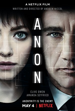 Anon (2018) movie poster download