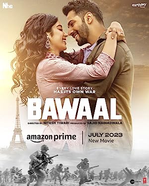 Bawaal (2023) movie poster download