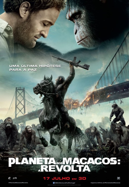 Dawn Of The Planet Of The Apes (2014) movie poster download