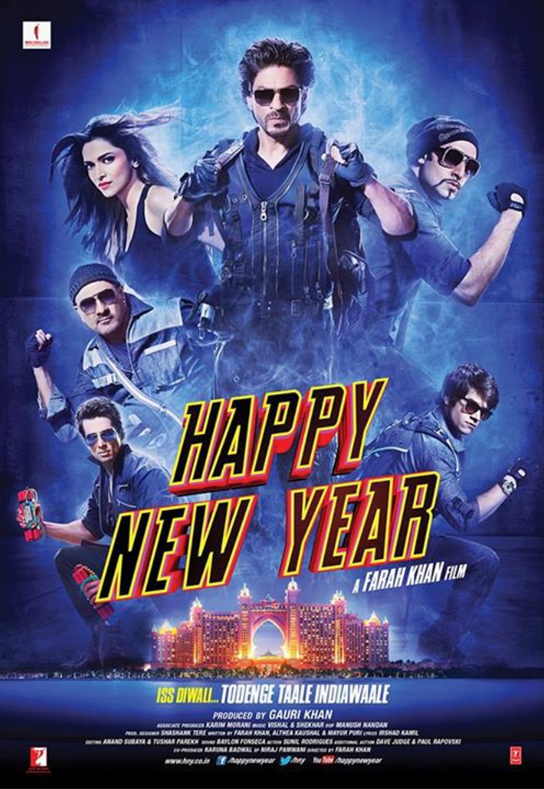 Happy New Year (2014) movie poster download