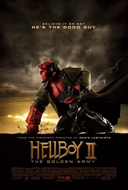 Hellboy 2 The Golden Army (2008) movie poster download