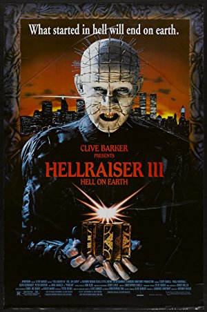 Hellraiser III Hell on Earth (1992)  movie poster download