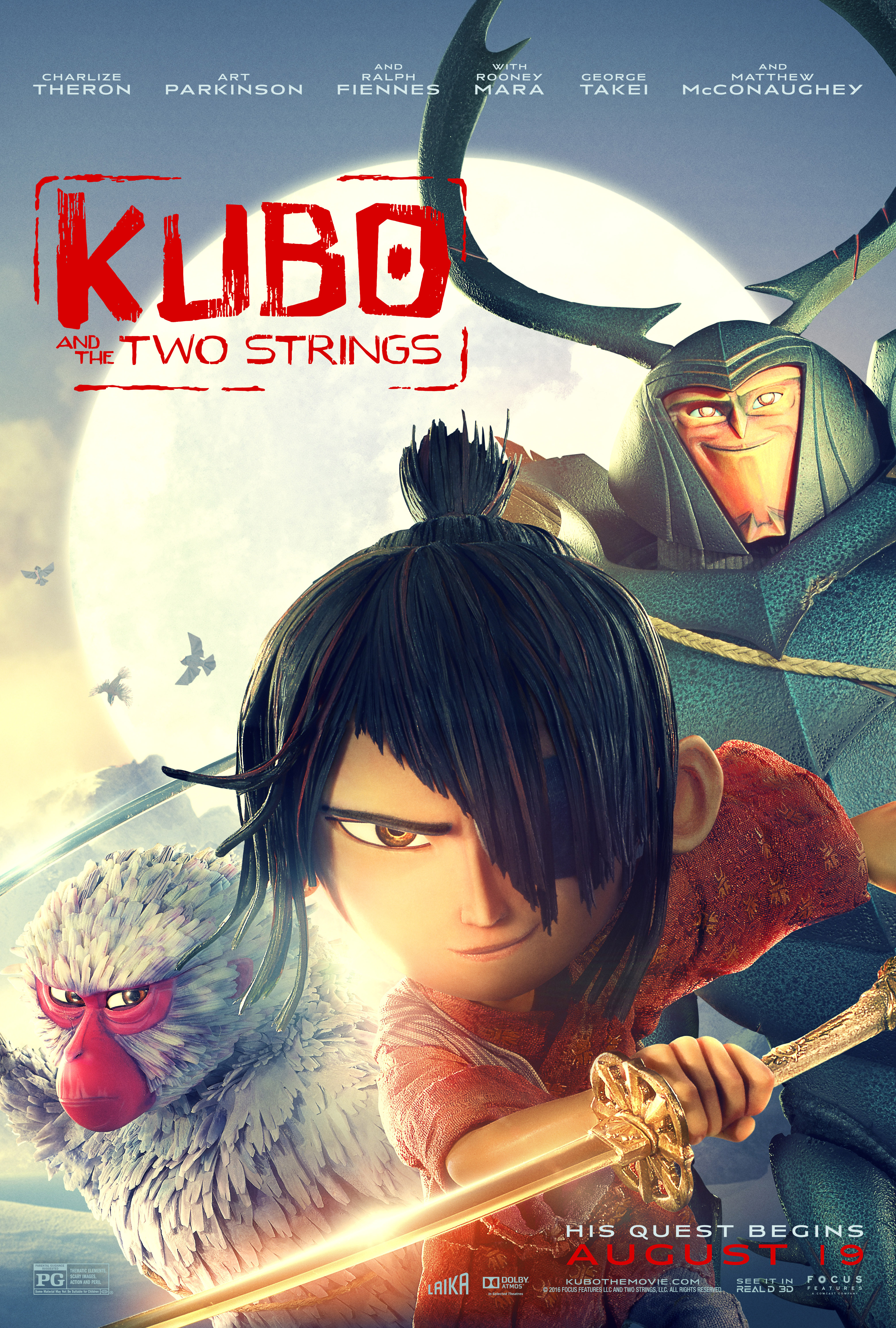 Kubo and the Two Strings (2016) movie poster download