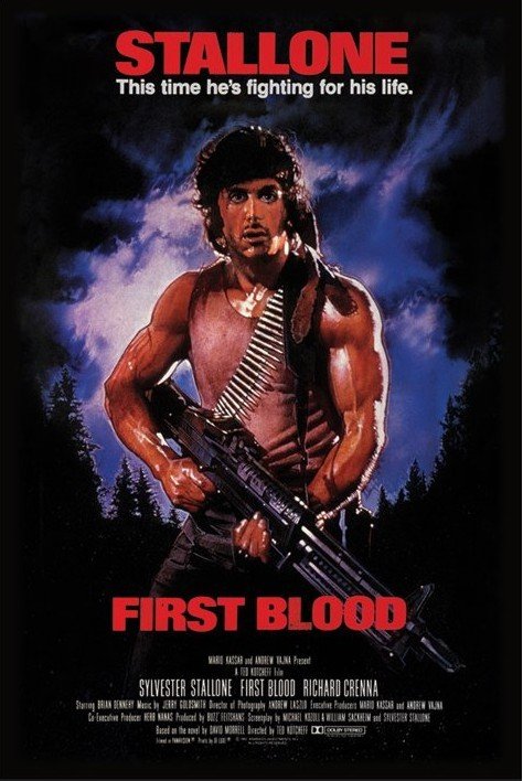 Rambo 1 movie poster download