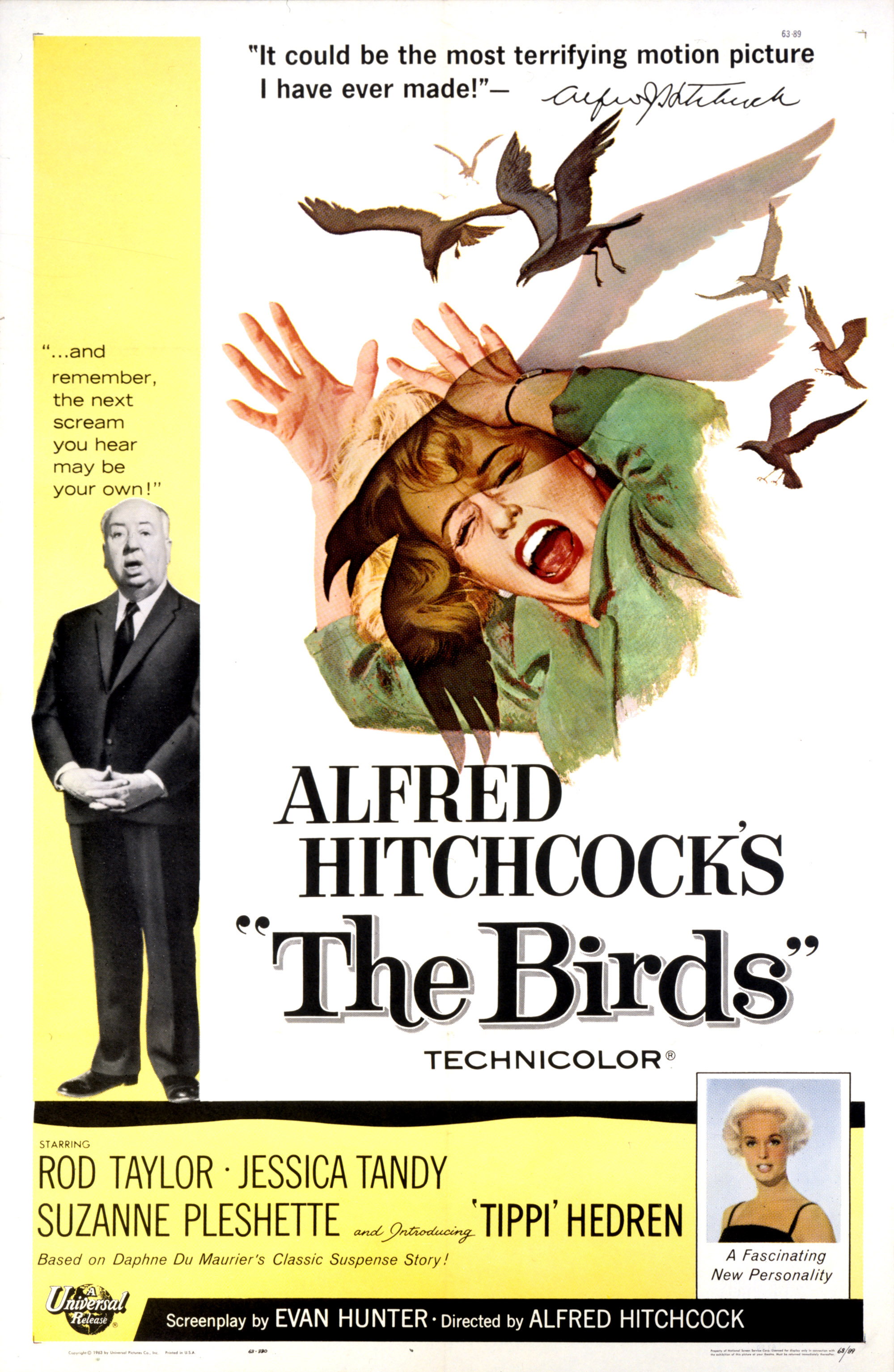 The Birds (1963) movie poster download