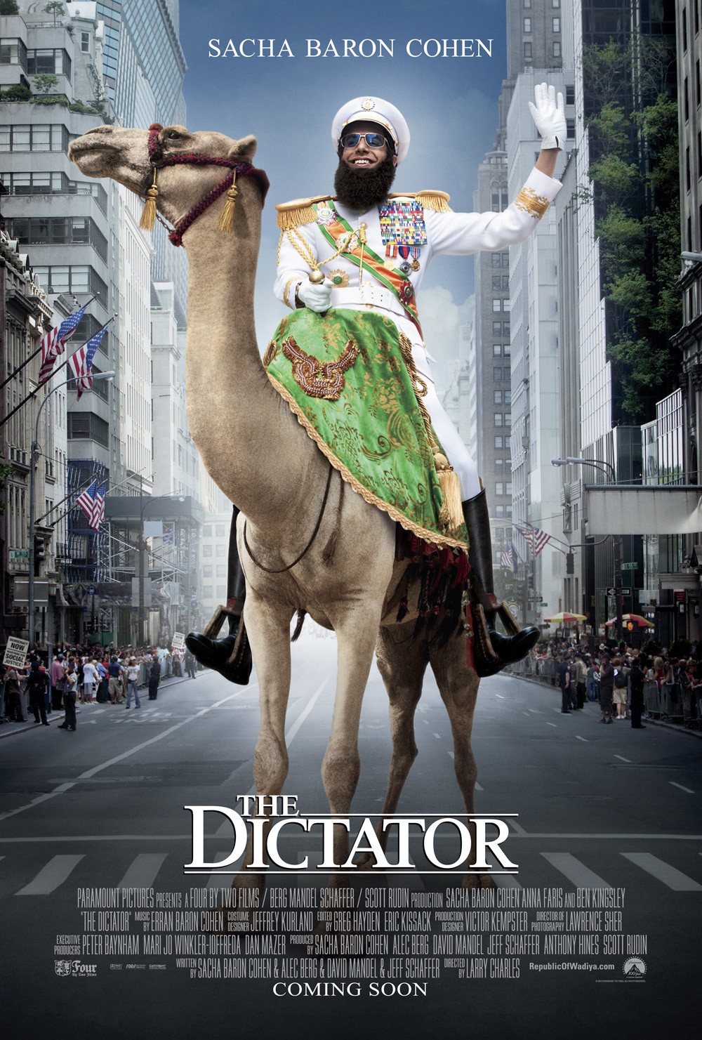 The Dictator (2012) movie poster download