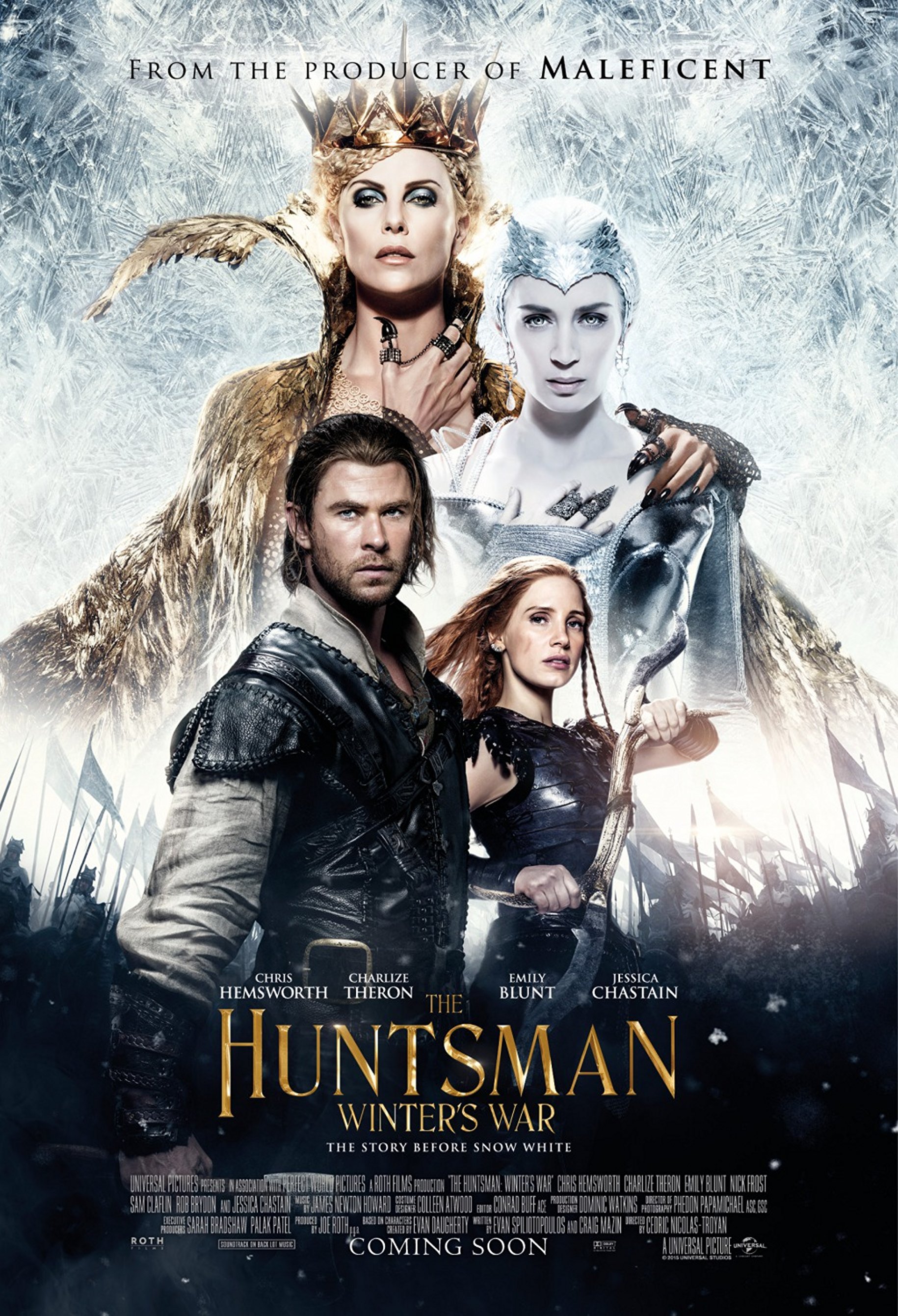 The Huntsman Winters War (2016) movie poster download