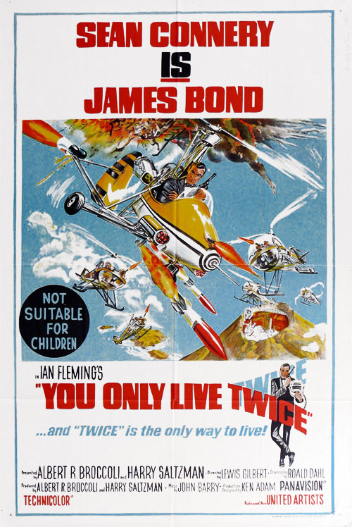 You Only Live Twice (1967) movie poster download